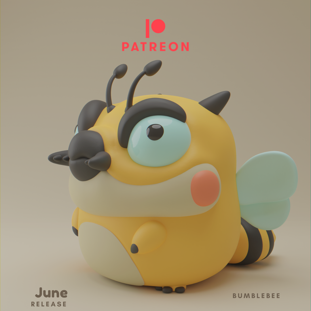 Grumpii 3D Printable Files - June Monsters