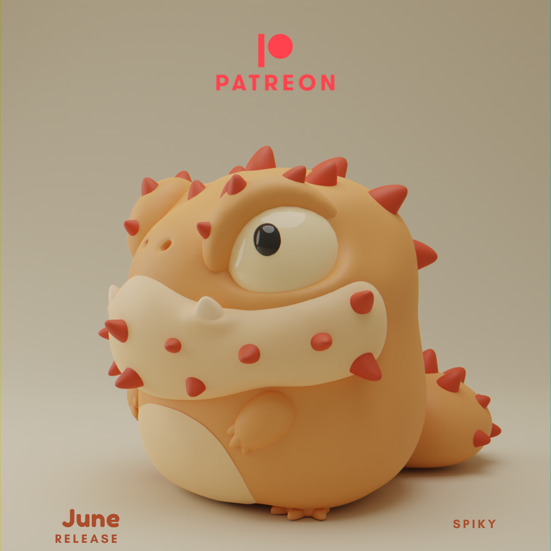 Grumpii 3D Printable Files - June Monsters