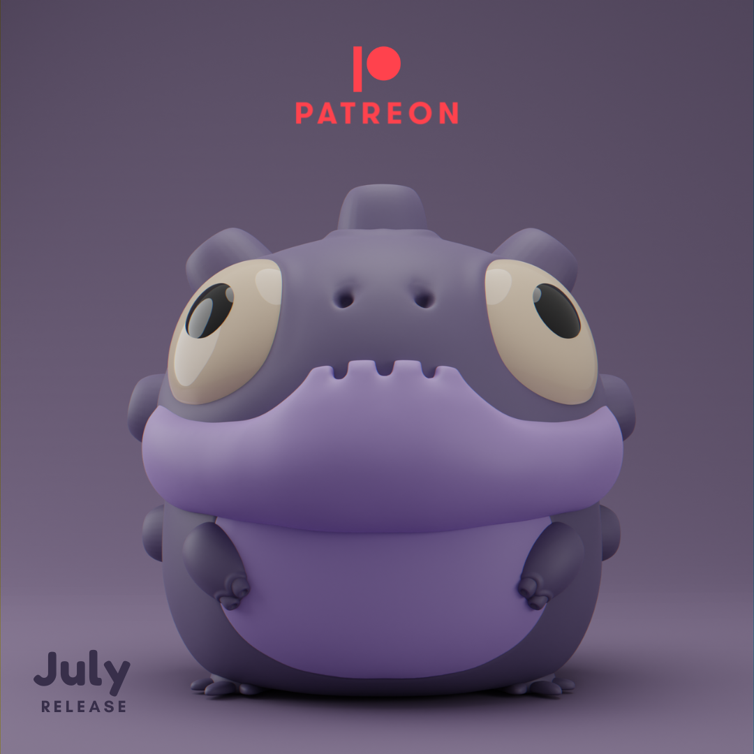 Grumpii 3D Printable Files - July Monsters