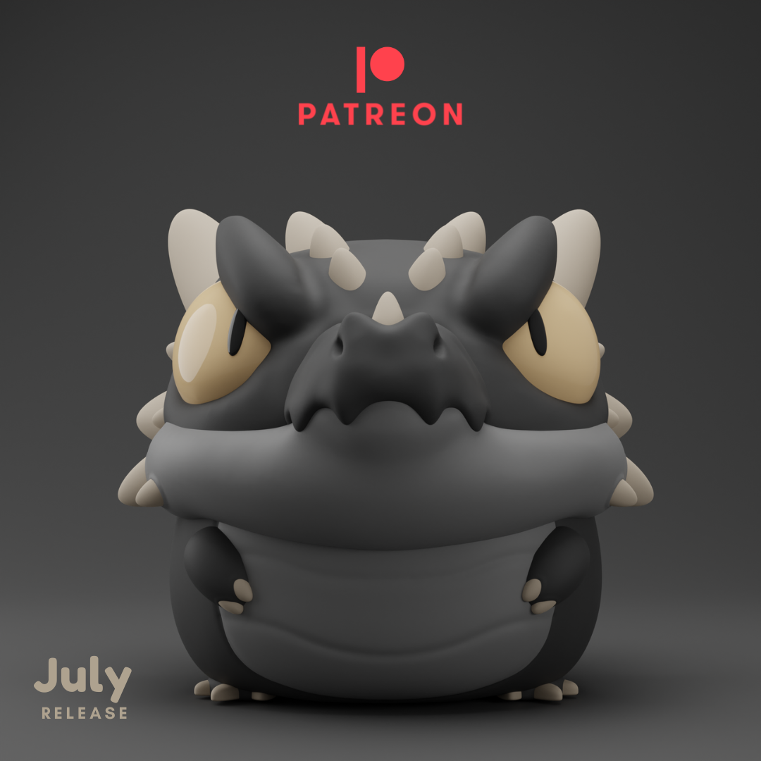 Grumpii 3D Printable Files - July Monsters