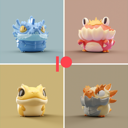 Grumpii 3D Printable Files - Chubbii Monsters Pack 03